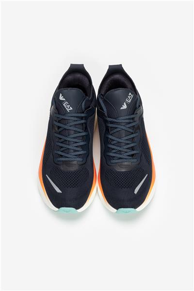 EA7 Black And White 10Th Anniversary Sneakers