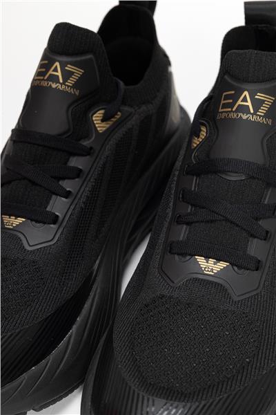 EA7 Black And White 10Th Anniversary Sneakers