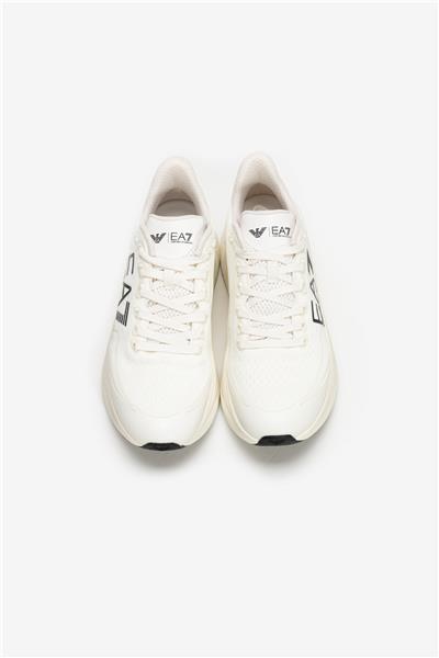 EA7 Black And White 10Th Anniversary Sneakers