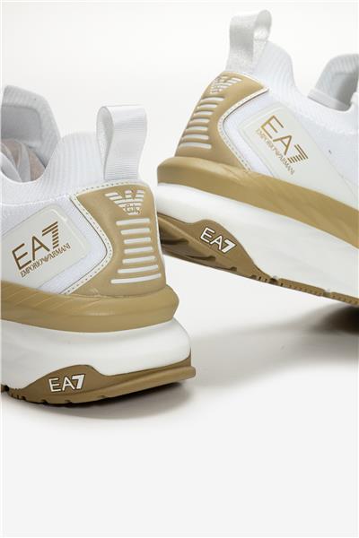 EA7 Black And White 10Th Anniversary Sneakers