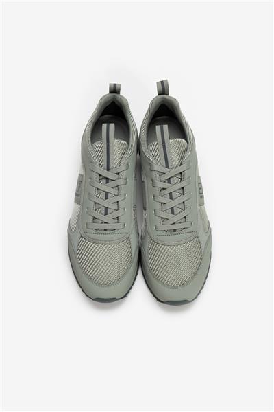 EA7 Black And White 10Th Anniversary Sneakers