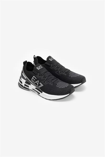 EA7 Black And White 10Th Anniversary Sneakers