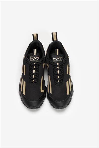 EA7 Black And White 10Th Anniversary Sneakers