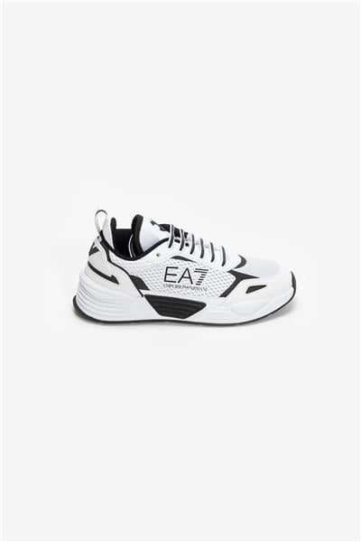 EA7 Black And White 10Th Anniversary Sneakers