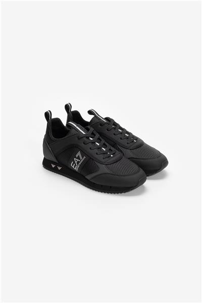 EA7 Black And White 10Th Anniversary Sneakers