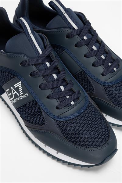 EA7 Black And White 10Th Anniversary Sneakers