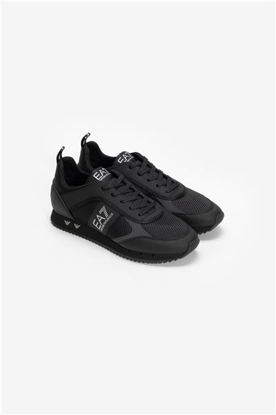 EA7 Black And White 10Th Anniversary Sneakers