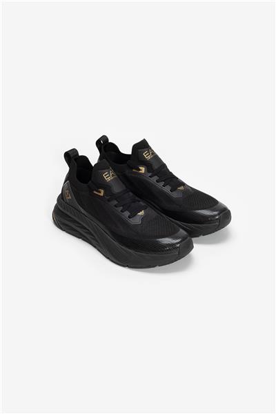 EA7 Black And White 10Th Anniversary Sneakers