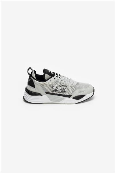 EA7 Black And White 10Th Anniversary Sneakers
