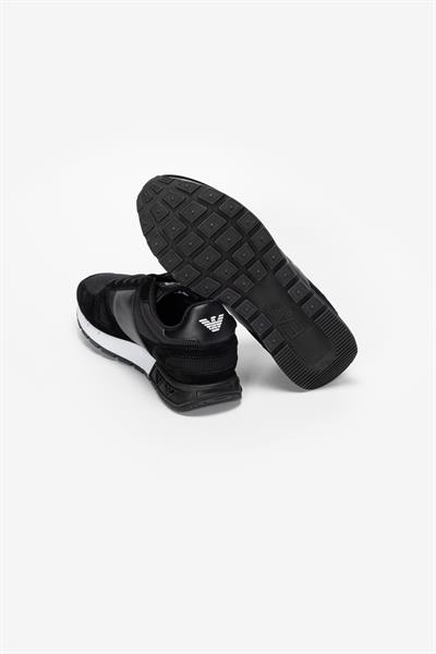 EA7 Black And White 10Th Anniversary Sneakers