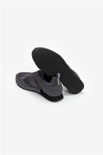 EA7 Black And White 10Th Anniversary Sneakers