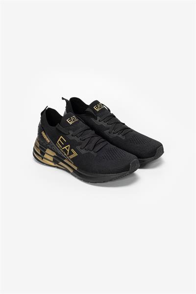 EA7 Black And White 10Th Anniversary Sneakers