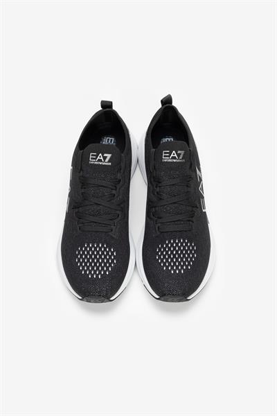 EA7 Black And White 10Th Anniversary Sneakers