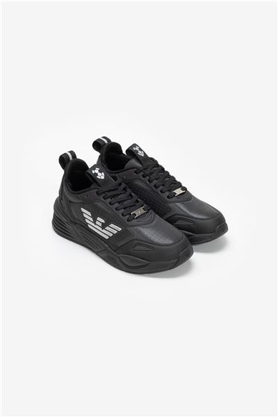 EA7 Black And White 10Th Anniversary Sneakers