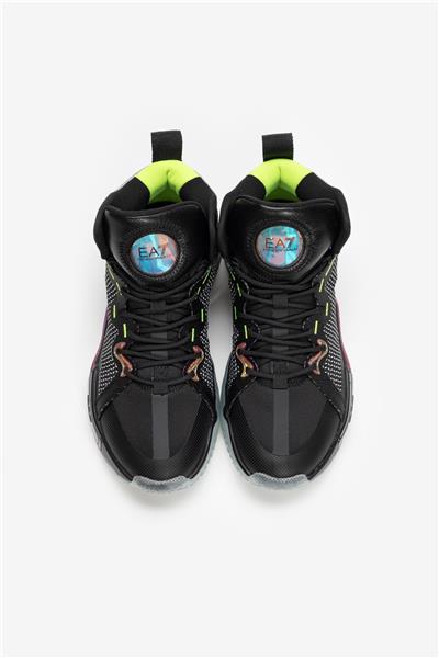 EA7 Black And White 10Th Anniversary Sneakers