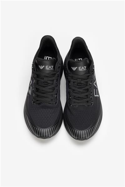 EA7 Black And White 10Th Anniversary Sneakers