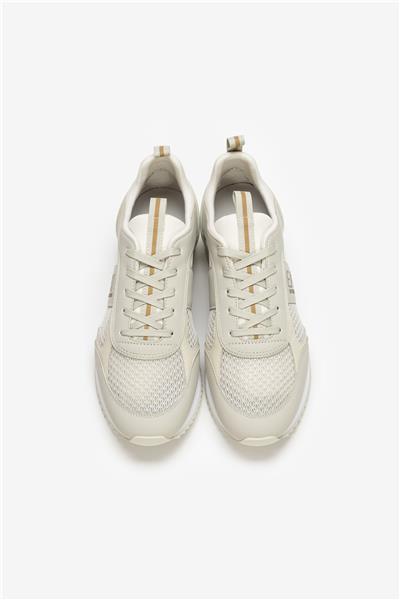 EA7 Black And White 10Th Anniversary Sneakers