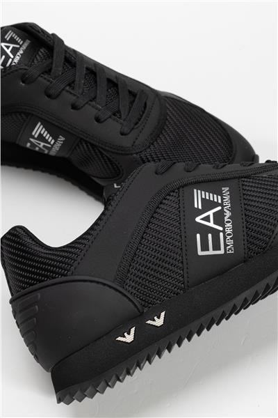 EA7 Black And White 10Th Anniversary Sneakers