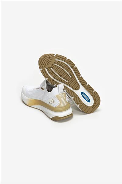 EA7 Black And White 10Th Anniversary Sneakers