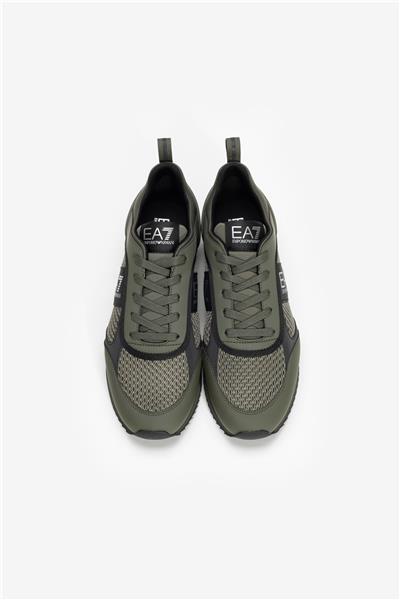 EA7 Black And White 10Th Anniversary Sneakers