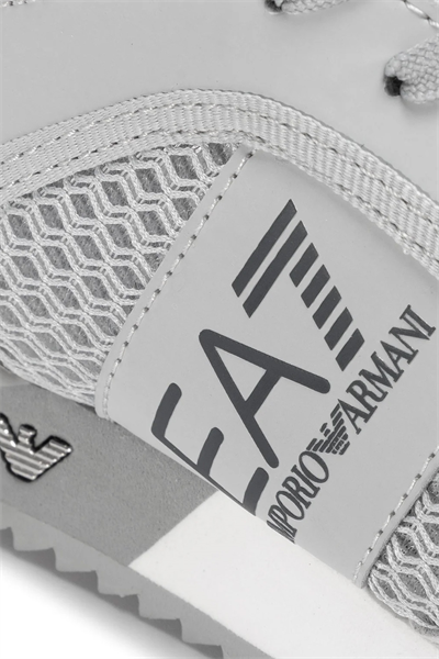 EA7 Black And White 10Th Anniversary Sneakers