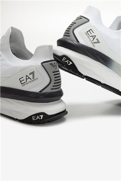 EA7 Black And White 10Th Anniversary Sneakers