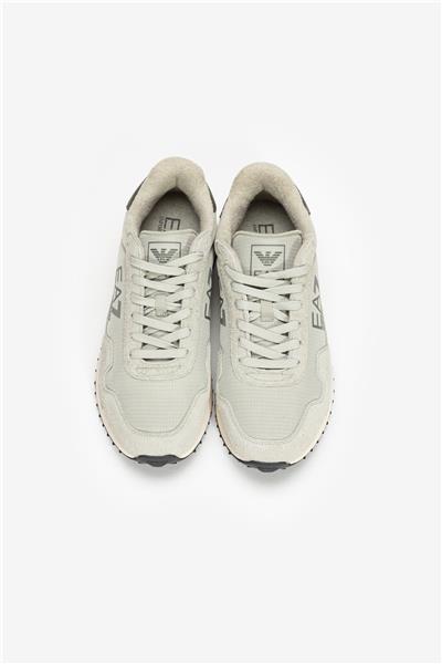 EA7 Black And White 10Th Anniversary Sneakers