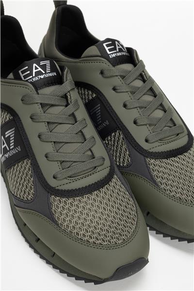 EA7 Black And White 10Th Anniversary Sneakers