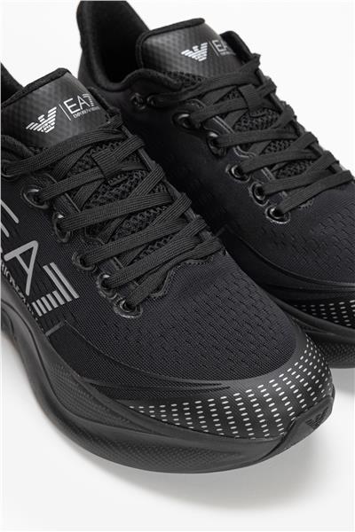 EA7 Black And White 10Th Anniversary Sneakers