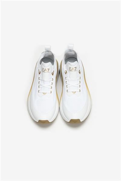 EA7 Black And White 10Th Anniversary Sneakers