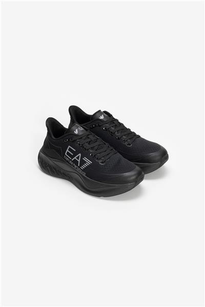 EA7 Black And White 10Th Anniversary Sneakers