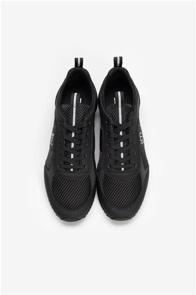 EA7 Black And White 10Th Anniversary Sneakers