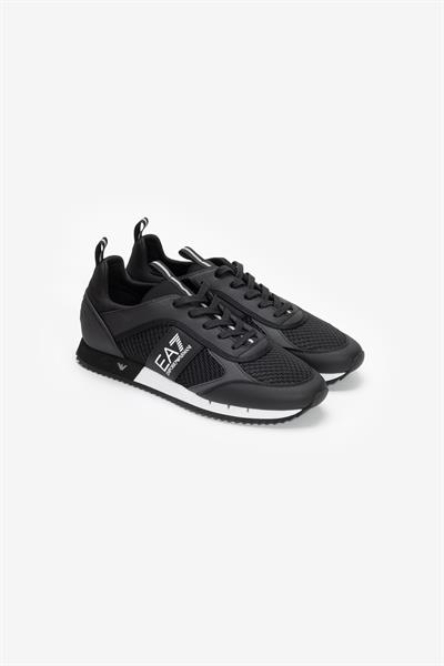 EA7 Black And White 10Th Anniversary Sneakers