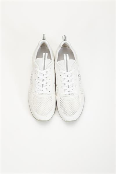 EA7 Black And White 10Th Anniversary Sneakers