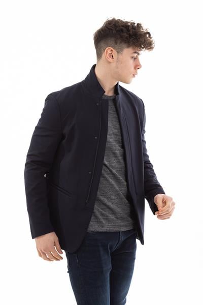 Emporio Armani Dik Yaka Erkek Blazer Ceket