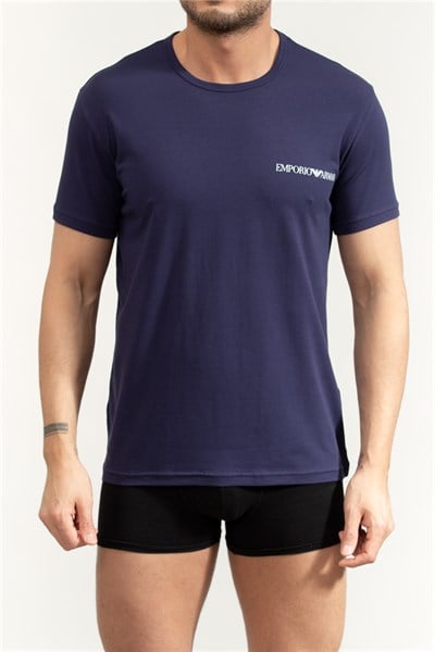 Emporio Armani Erkek 2li T-Shirt Beyaz