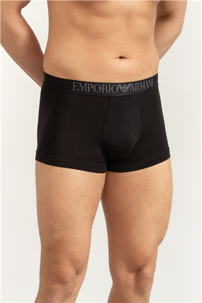 Emporio Armani Erkek 3lü Boxer Siyah