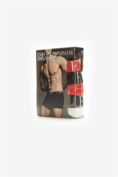 Emporio Armani Erkek 3lü Boxer