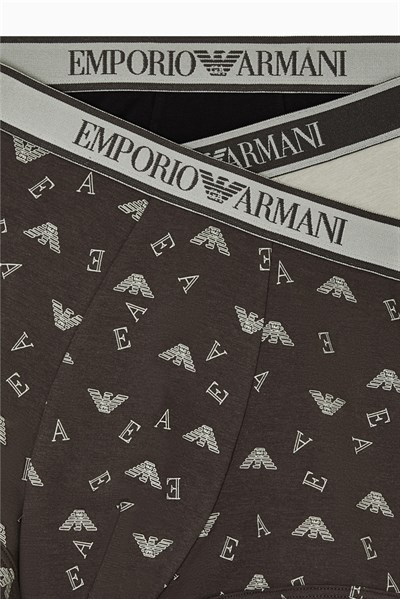 Emporio Armani Erkek 3lü Boxer Çok Renkli