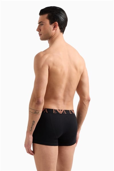 Emporio Armani Erkek 3lü Boxer Siyah