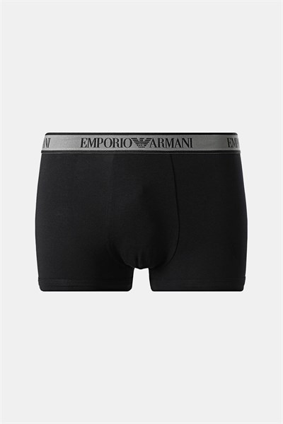 Emporio Armani Erkek 3lü Boxer Siyah