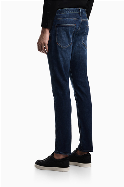 Emporio Armani Erkek 5 Cepli Pantolon İndigo Mavi