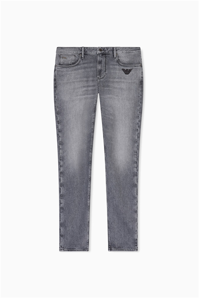Emporio Armani Erkek 5 Cepli Pantolon Açık Gri
