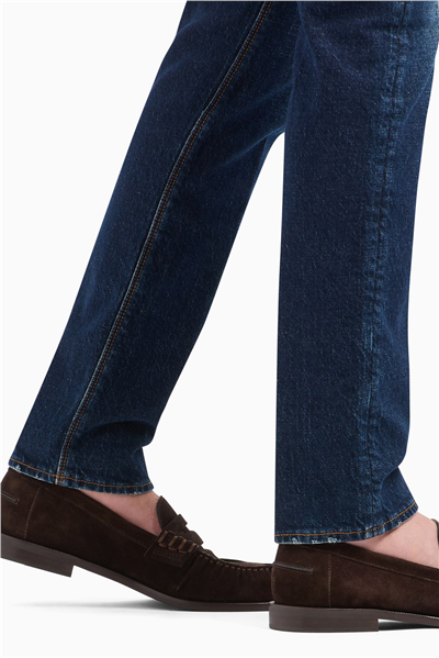 Emporio Armani Erkek 5 Cepli Pantolon İndigo Mavi