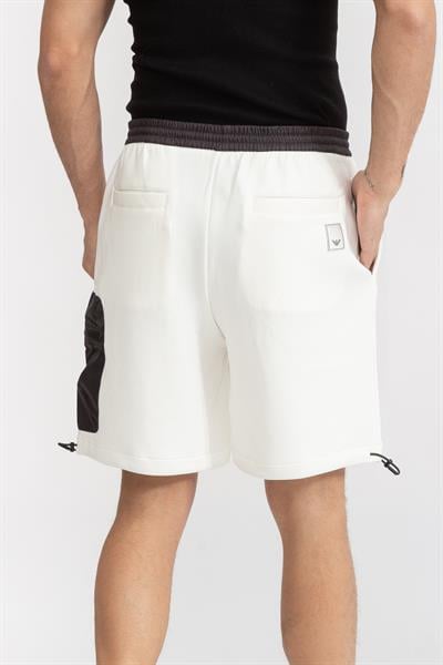 Emporio Armani Erkek Bermuda Şort Beyaz