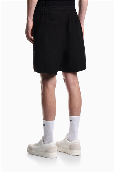 Emporio Armani Erkek Bermuda Şort Siyah