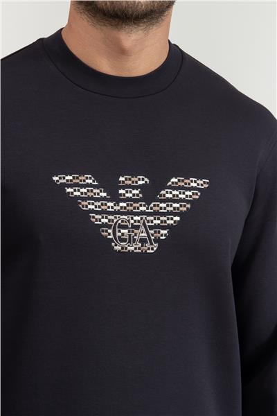 Emporio Armani Erkek Bisiklet Yaka Sweat