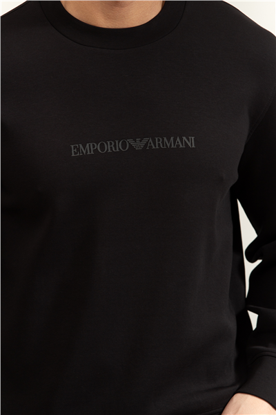 Emporio Armani Erkek Bisiklet Yaka Sweatshirt