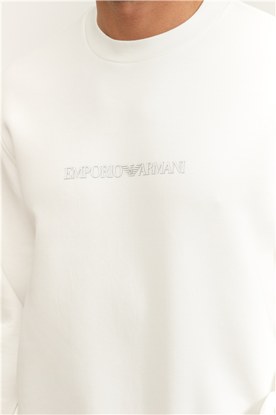 Emporio Armani Erkek Bisiklet Yaka Sweatshirt
