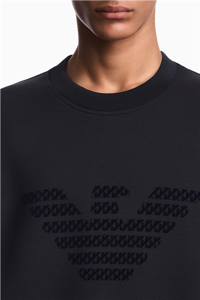 Emporio Armani Erkek Bisiklet Yaka Sweatshirt